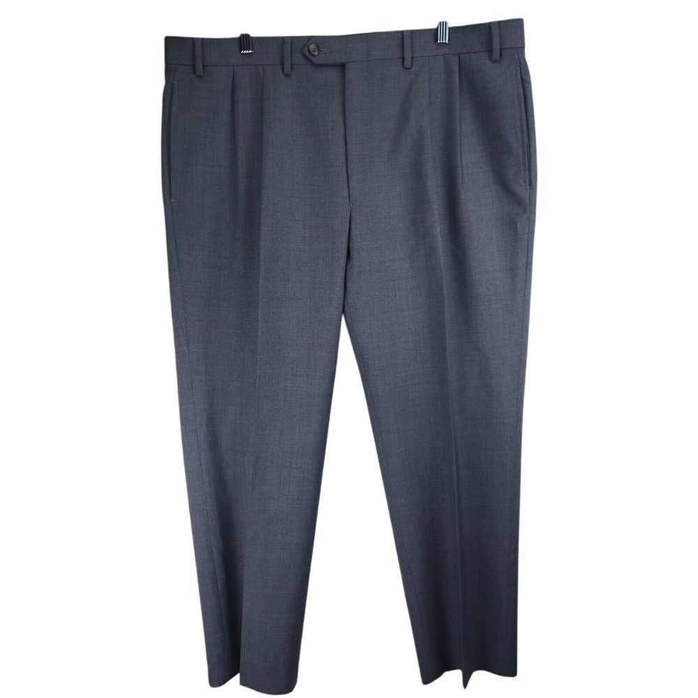 Lauren Ralph Lauren Mens 100% Wool‎ Pants Size 40 Gray Preppy Academia HEMMED